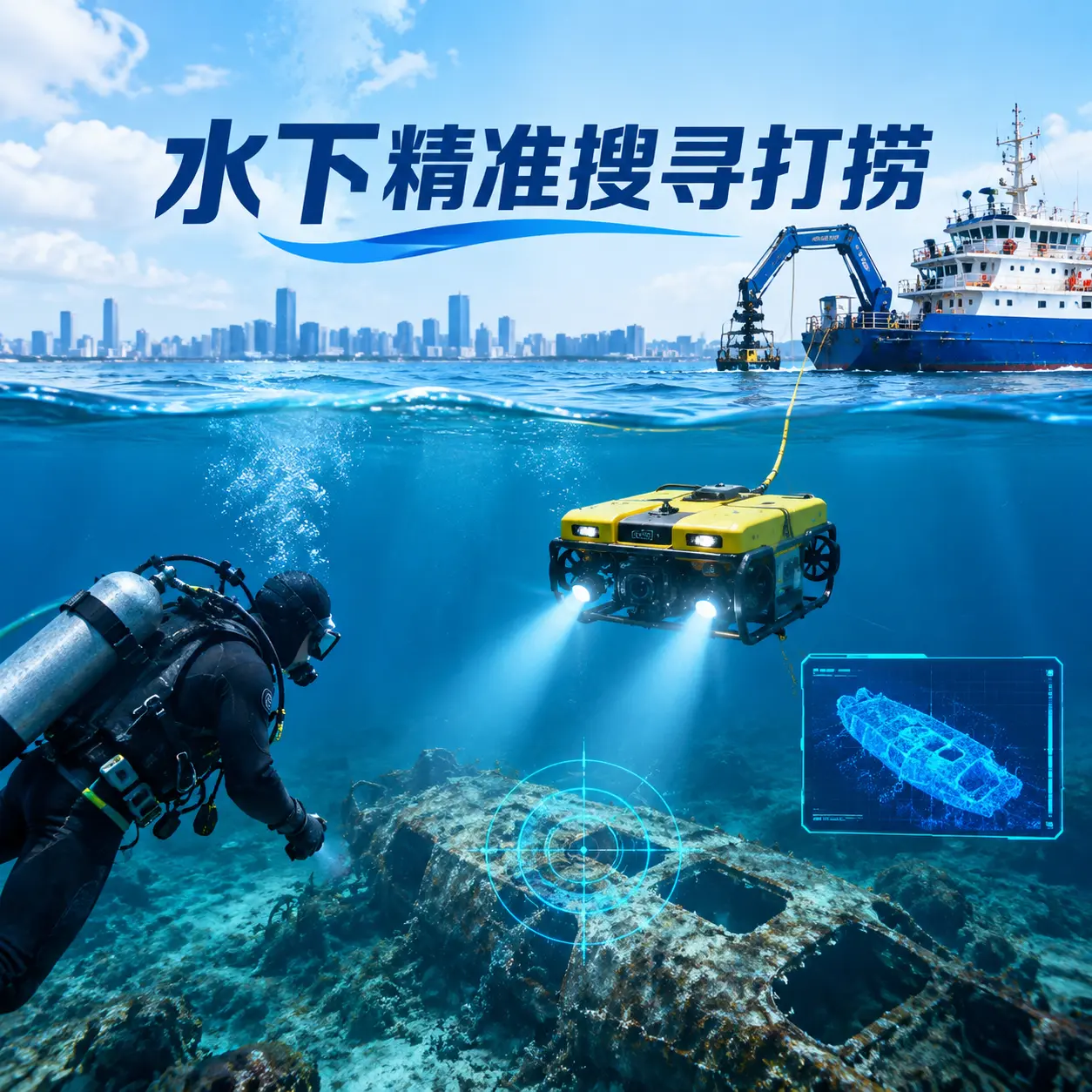 蚌埠水下精准搜寻打捞